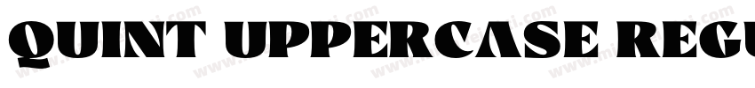 Quint Uppercase Regu字体转换